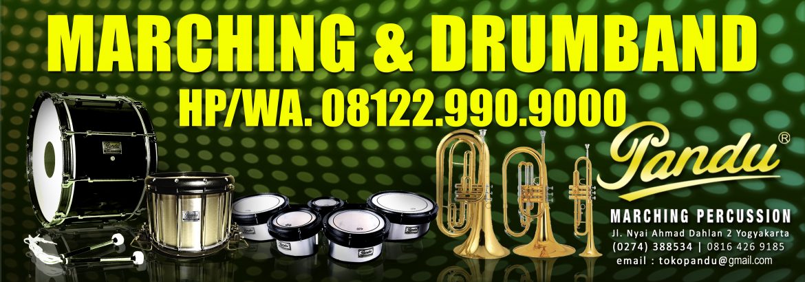 WA 08122 990 9000 Jual Alat Marching Drumband Jogja | Pandu Toko Drumband Header